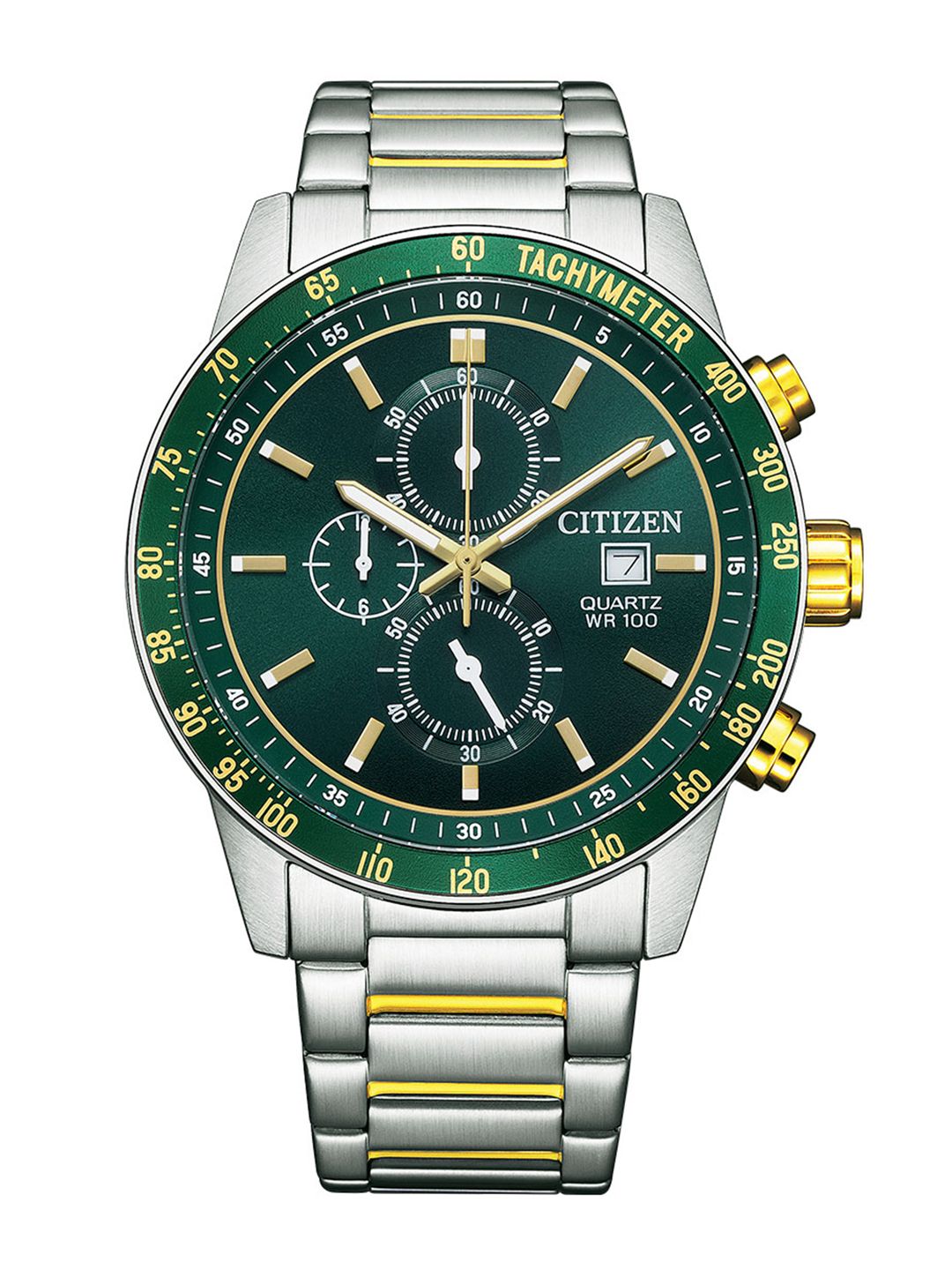 Citizen Men Patterned Dial Bracelet Style Straps Analogue Watch AN3689-55X-picture-45