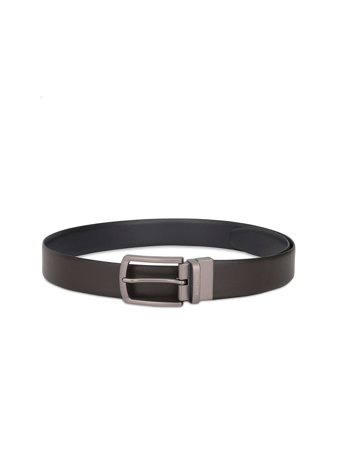 United Colors of Benetton Men Leather Reversible Belt-image-9