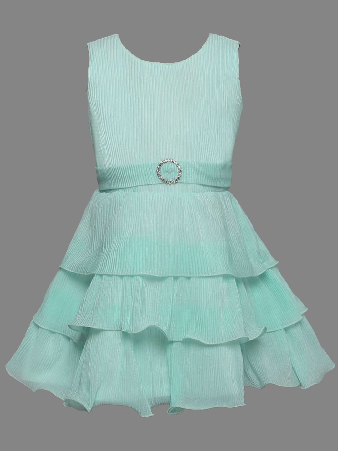 The Magic Wand Accordion Pleated Sleeveless Fit and Flare Dress-picture-23