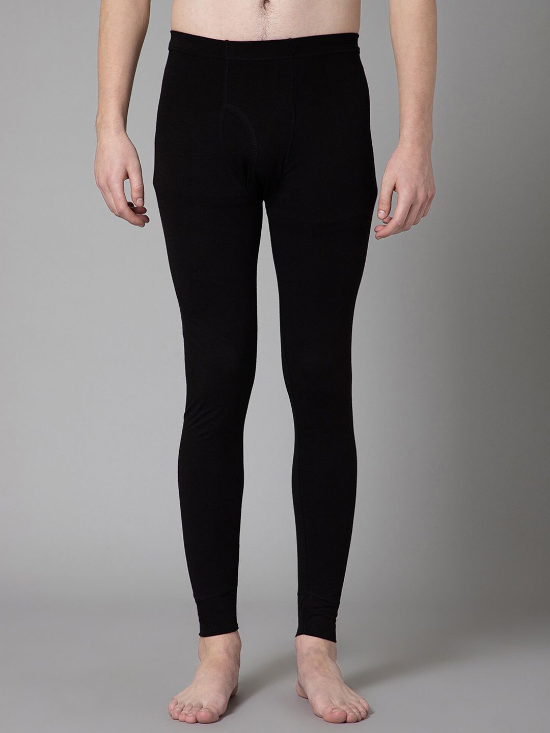 Cantabil Men Mid-Rise Regular Fit Thermal Bottom-image-2