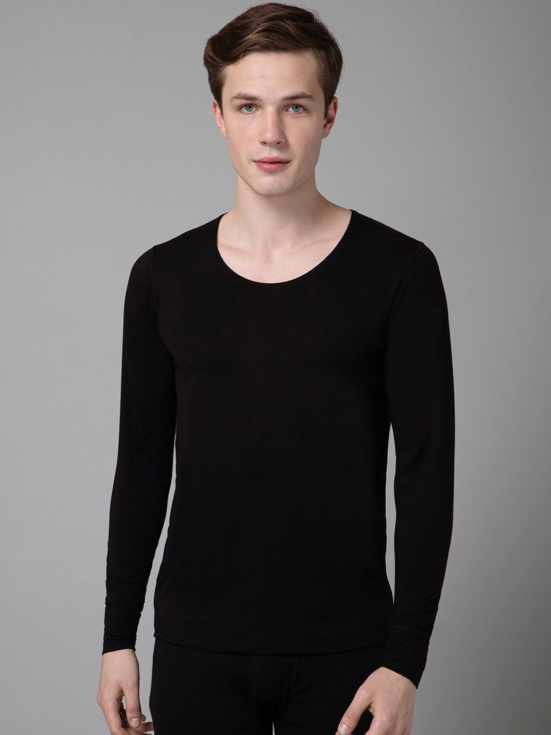 Cantabil Round Neck Thermal Top-image-1