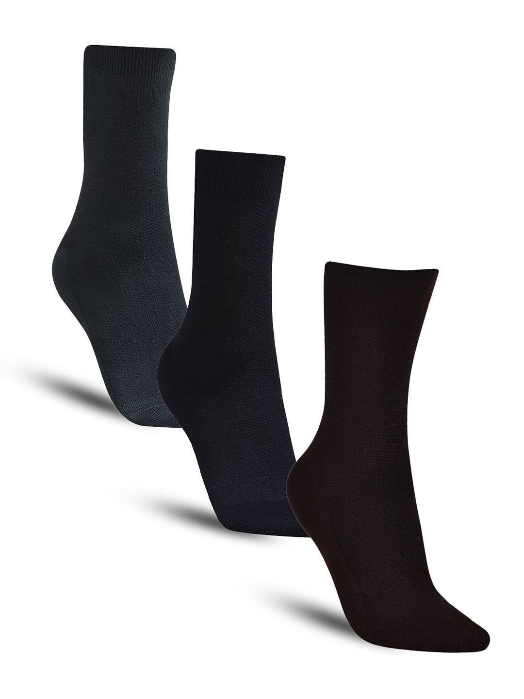 Dollar Socks Men Pack of 3 Calf-Length Cotton Socks-picture-54