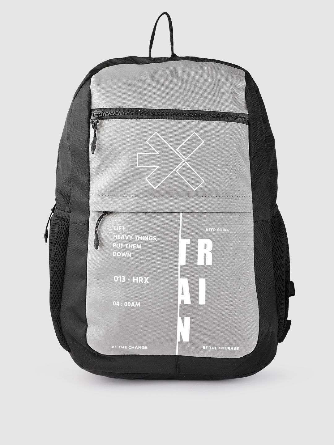 HRX by Hrithik Roshan Unisex Brand Logo Printed Backpack - 19.4-picture-52