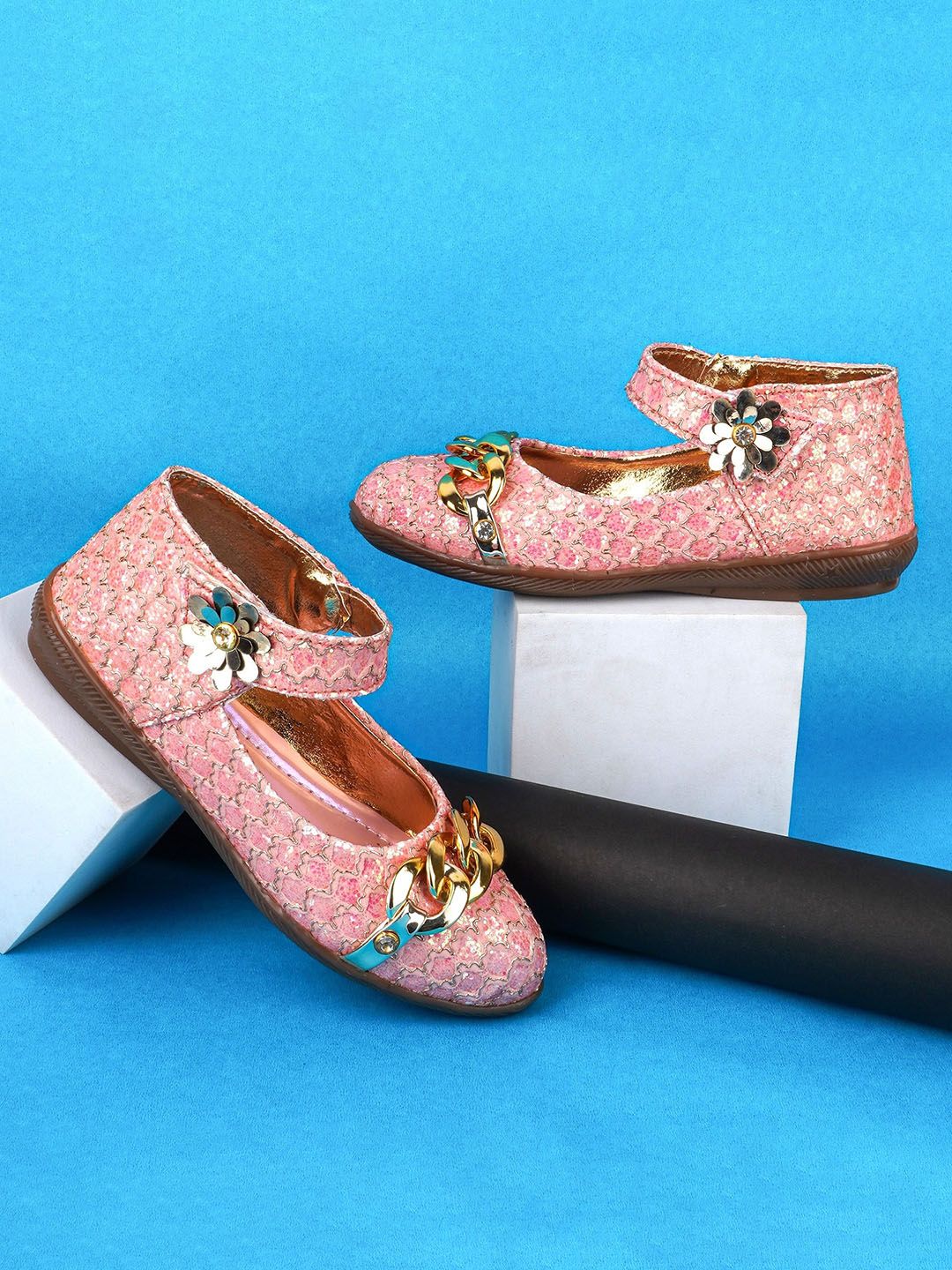 BAESD Girls Embellished Ballerinas-picture-38