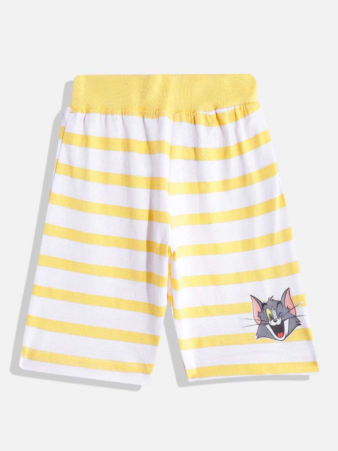 Eteenz Boys Premium Cotton Striped Regular Shorts-picture-36