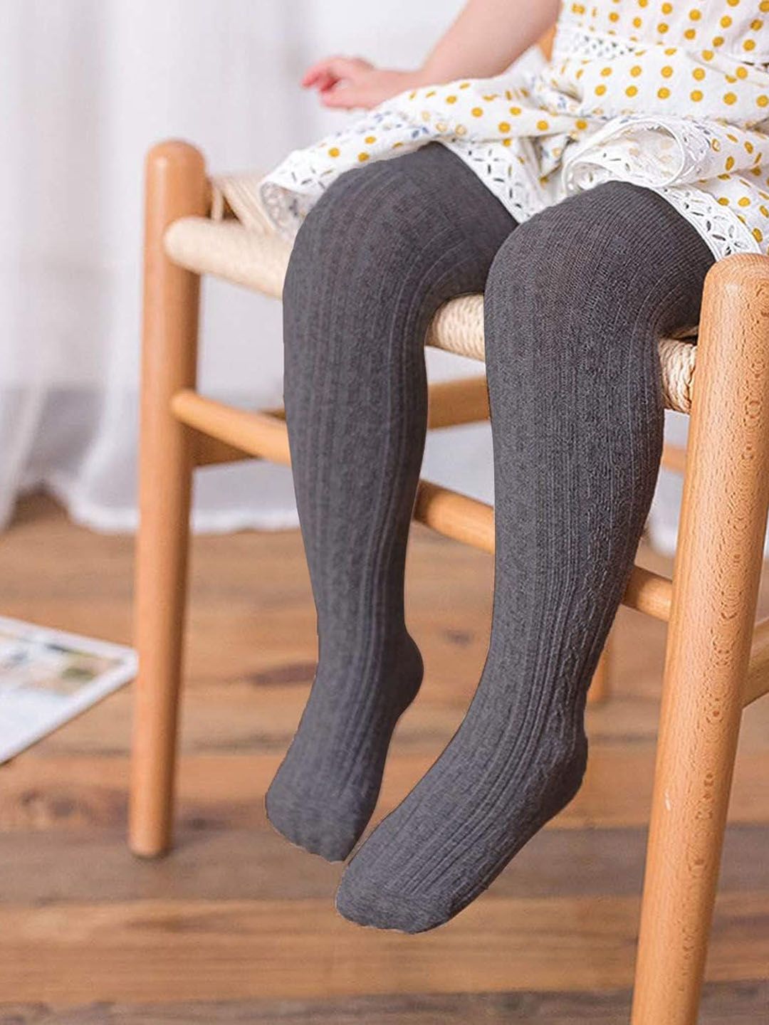 SYGA Girls Self Design Thermal Bottoms-picture-32