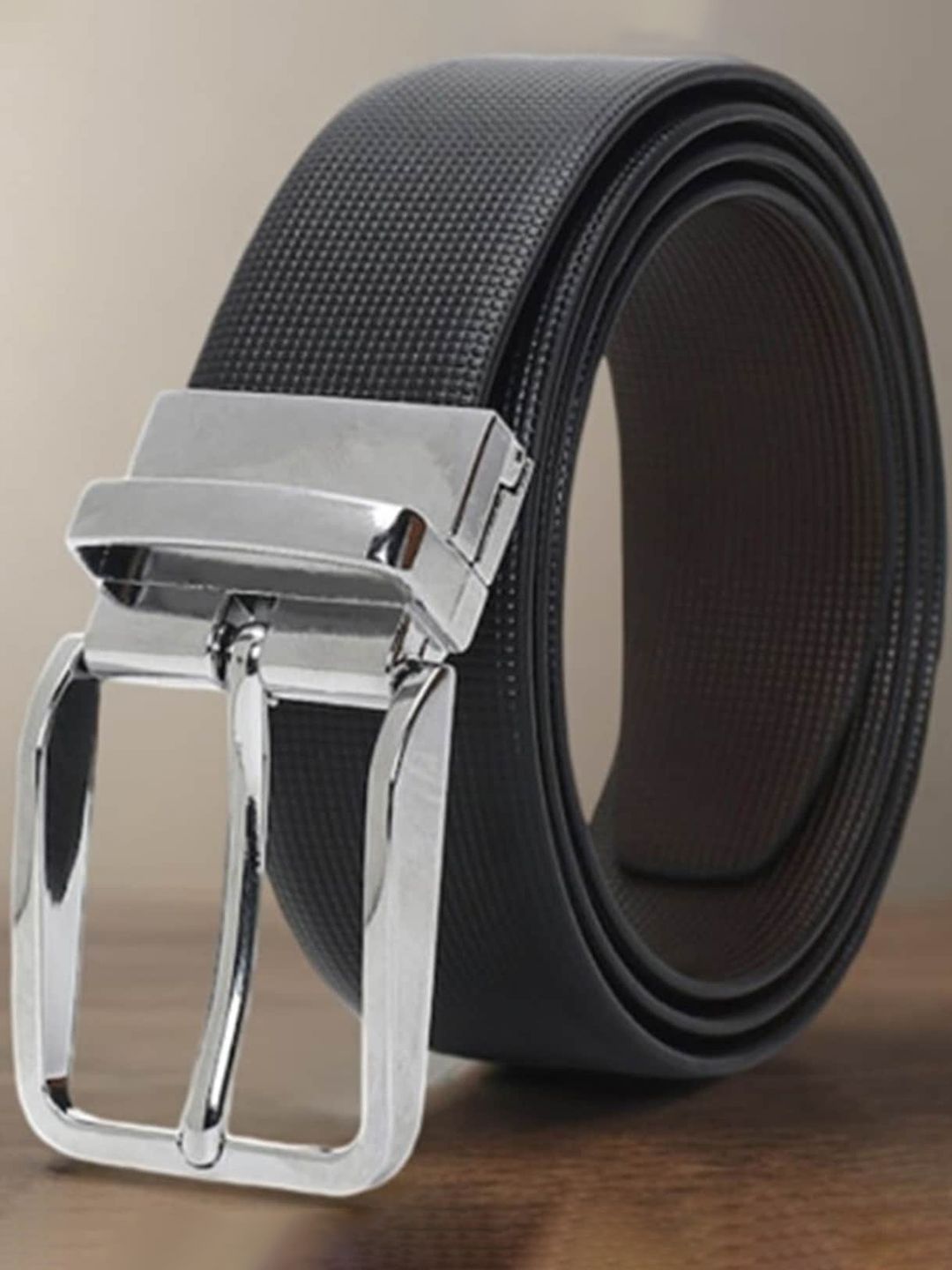 KAEZRI Men Leather Reversible Formal Belt-picture-12
