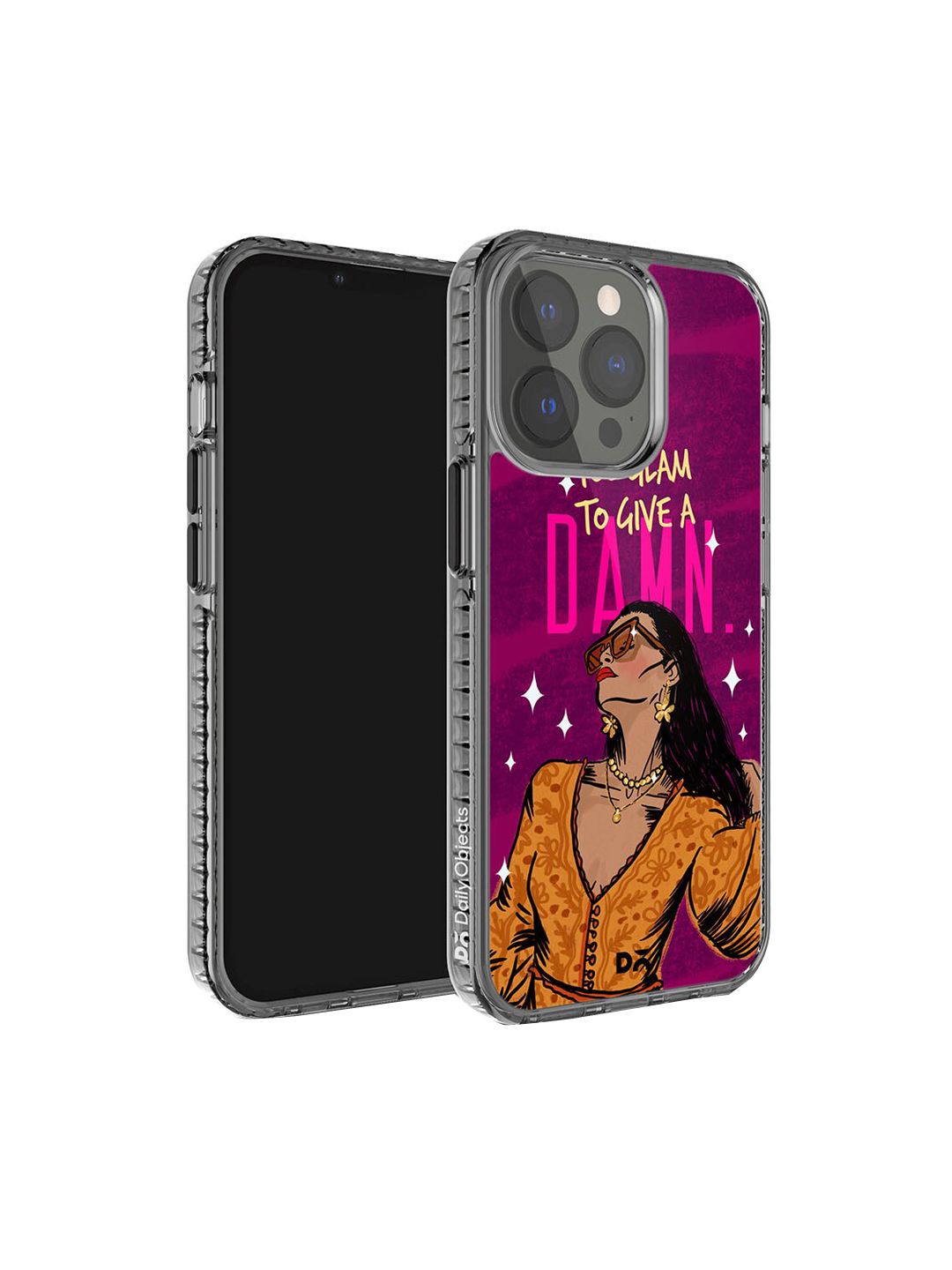 DailyObjects Typography Printed iPhone 14 Pro Max Super Slim Back Case-picture-23