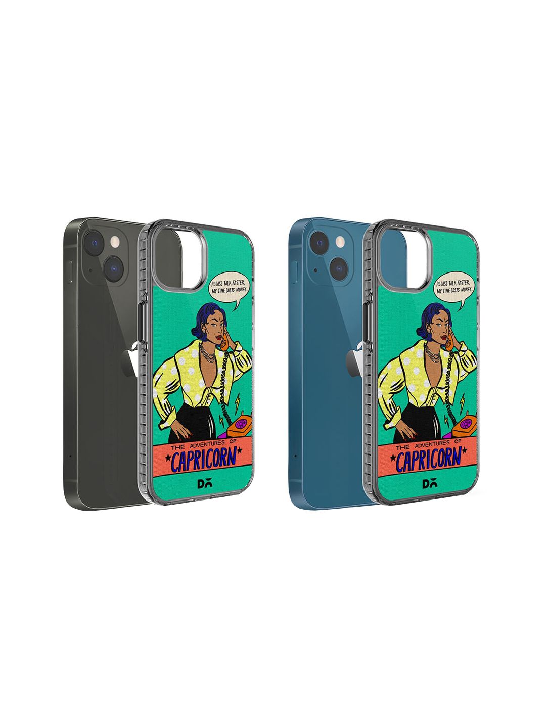 DailyObjects Capricorn Printed iPhone 15 Super Slim Back Case-image-18