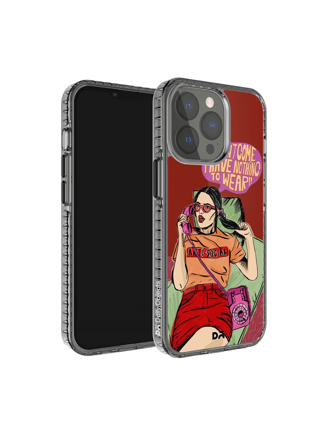 DailyObjects Printed iPhone 13 Pro Max Super Slim Back Case-image-24