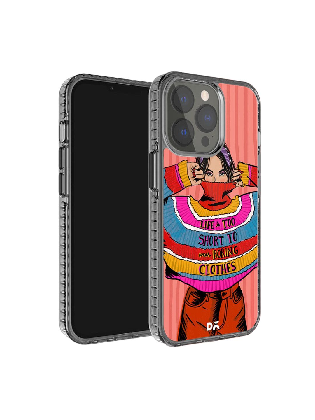 DailyObjects Printed iPhone 15 Pro Super Slim Back Case-image-2