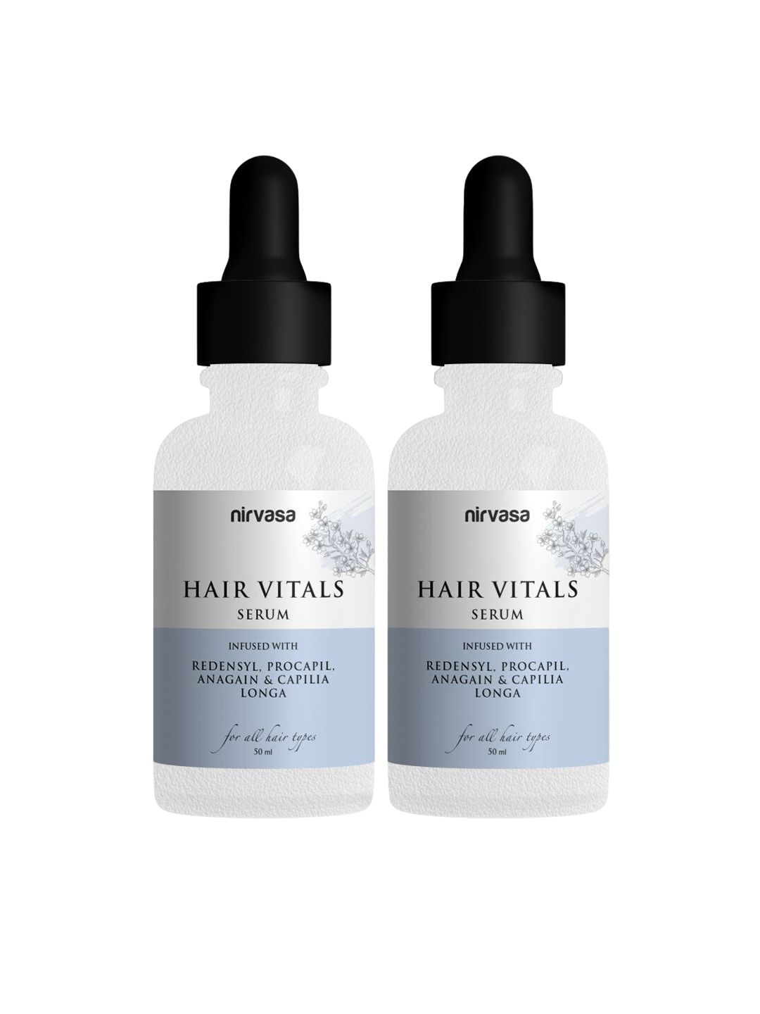 Nirvasa 2-Pcs Hair Vitals Serum For Hairfall Control - 50ml Each-picture-31