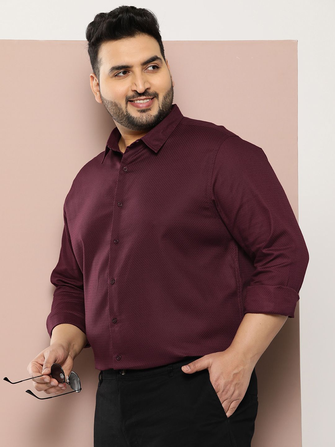 Sztori Men Plus Size Original Self Design Casual Shirt-picture-33