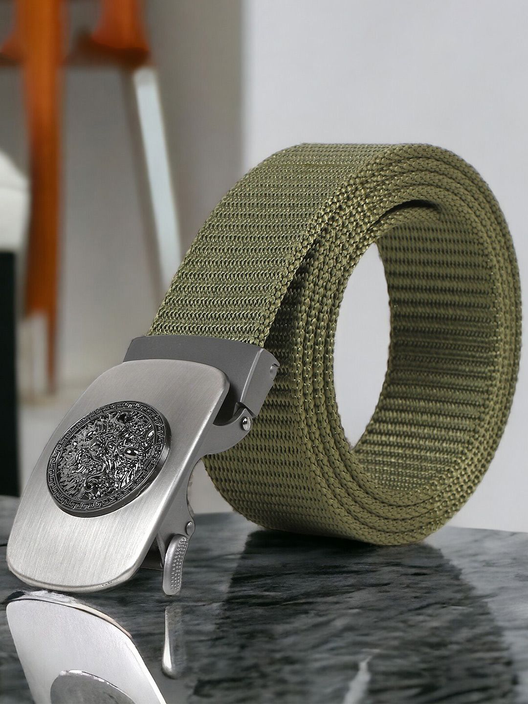 Kastner Men Textured Canvas Belt-picture-53
