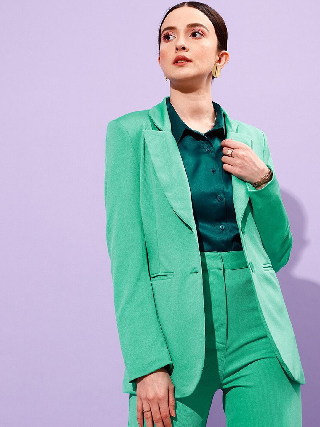 STREET 9 Notched Lapel Single-Breasted Blazer-picture-46