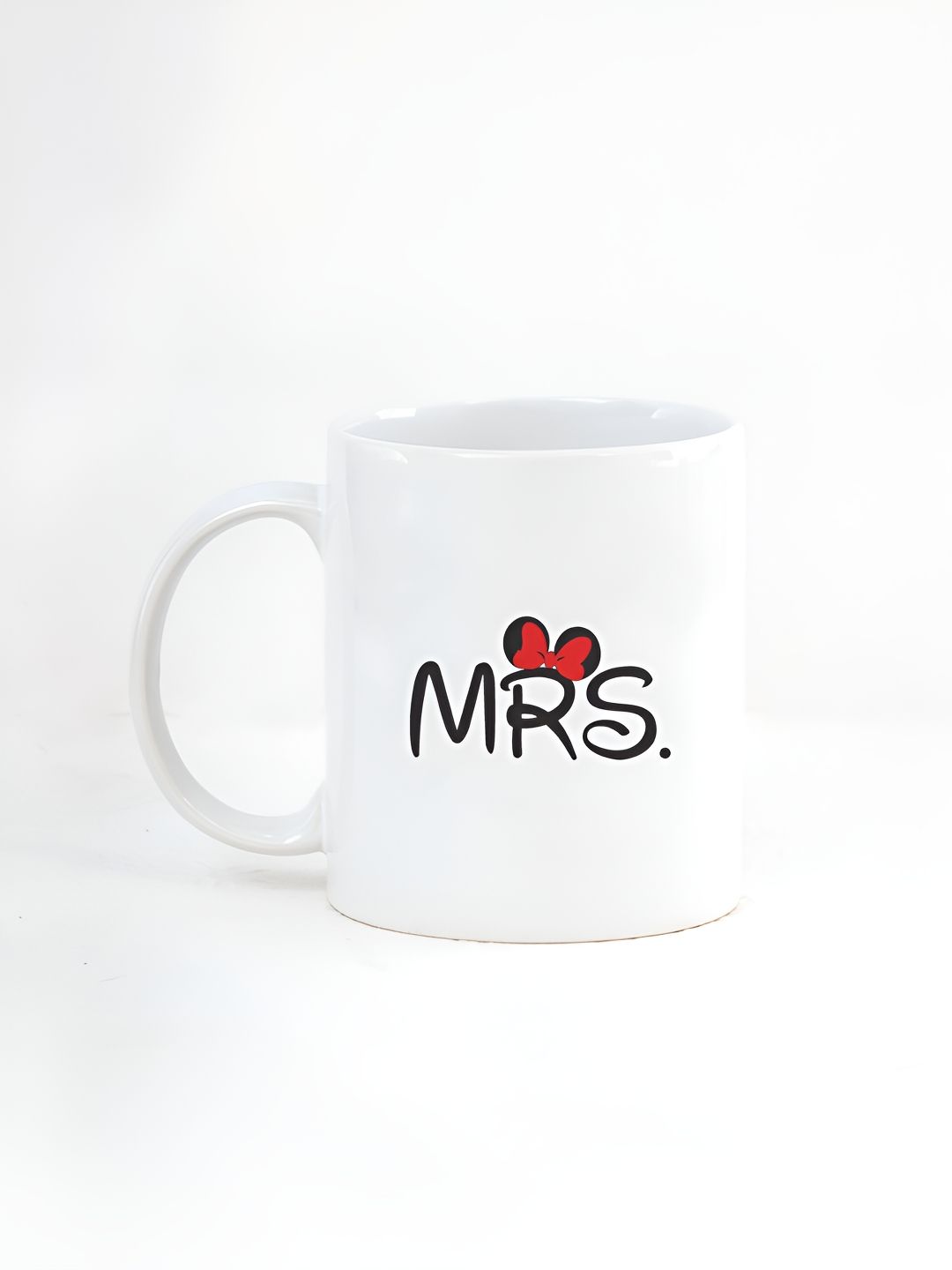 CLAY CRAFT White & Black Text or Slogans Printed Ceramic Glossy Mug 350 ml-picture-34