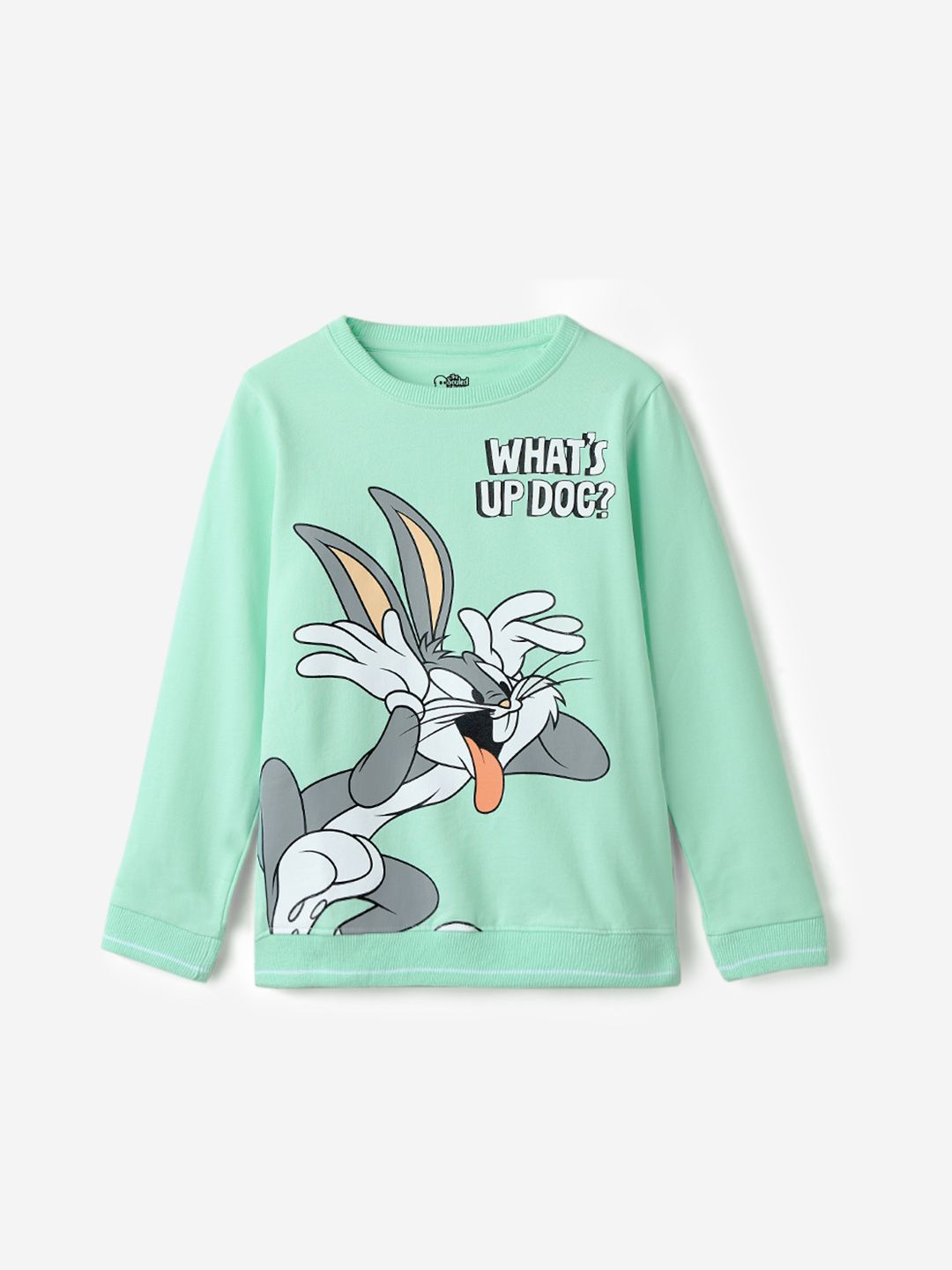 The Souled Store Boys Looney Tunes: What's Up Doc Printed Pullover Sweatshirt-picture-34