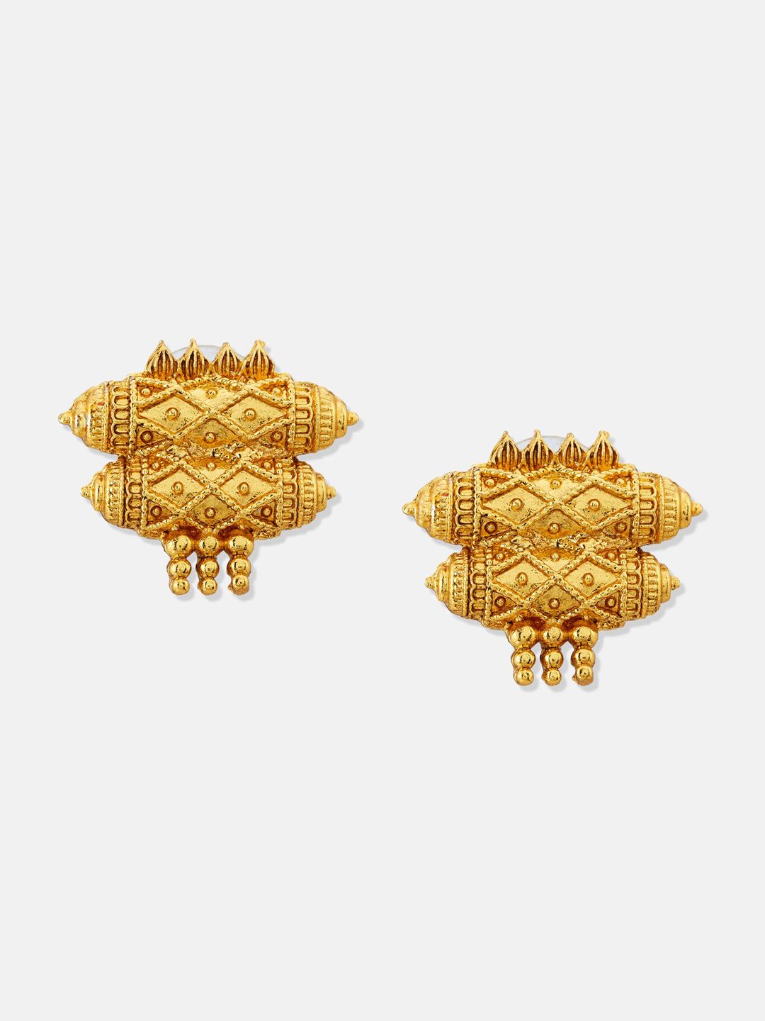 ATIBELLE Gold-Plated Beaded Mangalsutra