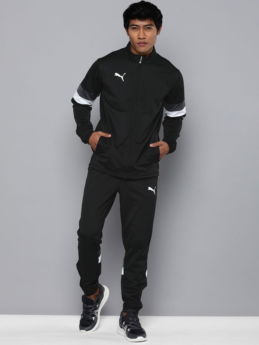 Puma Men teamRISE DryCell Jacket & Joggers Football Tracksuit-picture-21