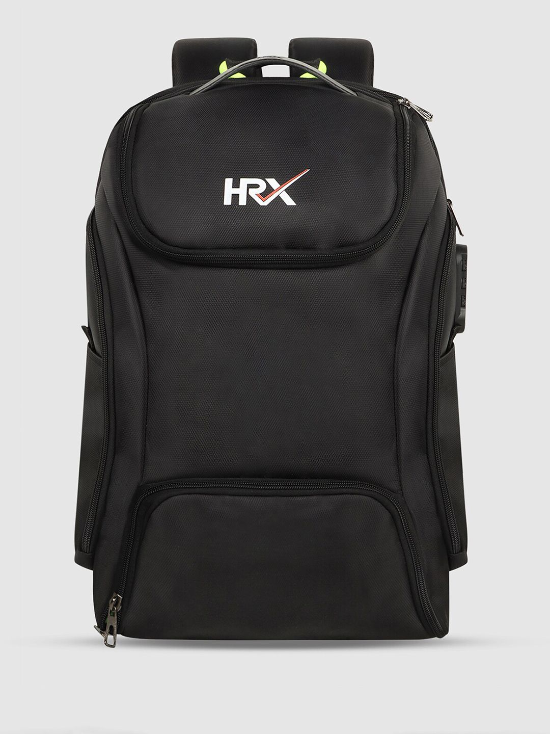 HRX by Hrithik Roshan Unisex Anti-Theft Backpack with Shoe Pocket-image-32