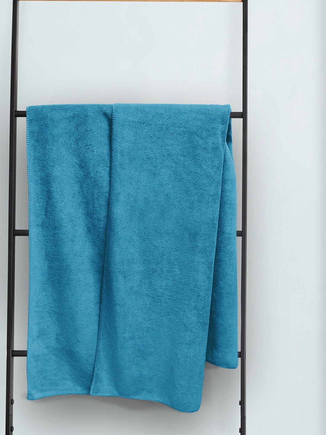 Aura Teal Microfiber  450GSM Bath Towels-image-1