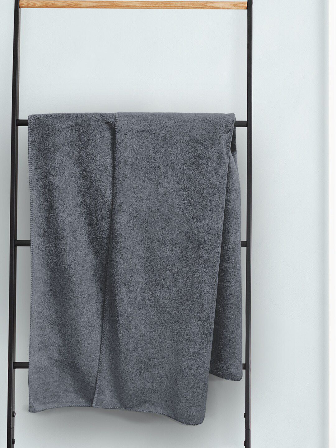 Aura Charcoal 450 GSM Large Bath Towels-image-17