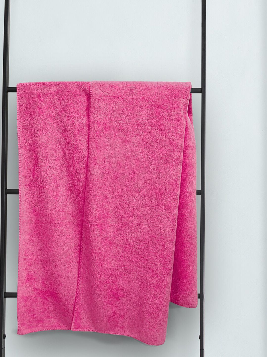 Aura Pink Microfiber 450GSM Ultra Soft & Light Weight Bath Towels-image-35