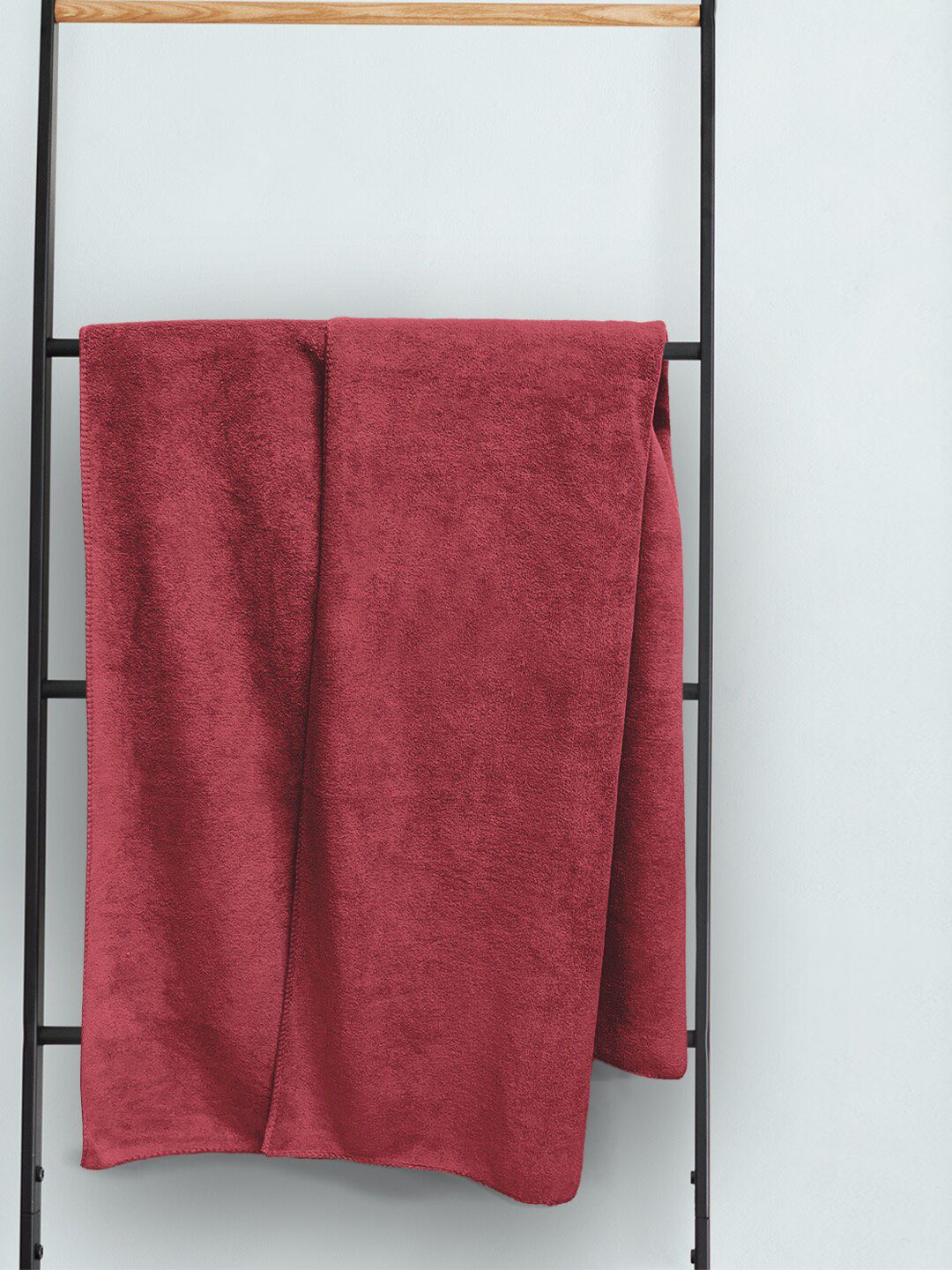 Aura Maroon 450GSM Bath Towels-image-32