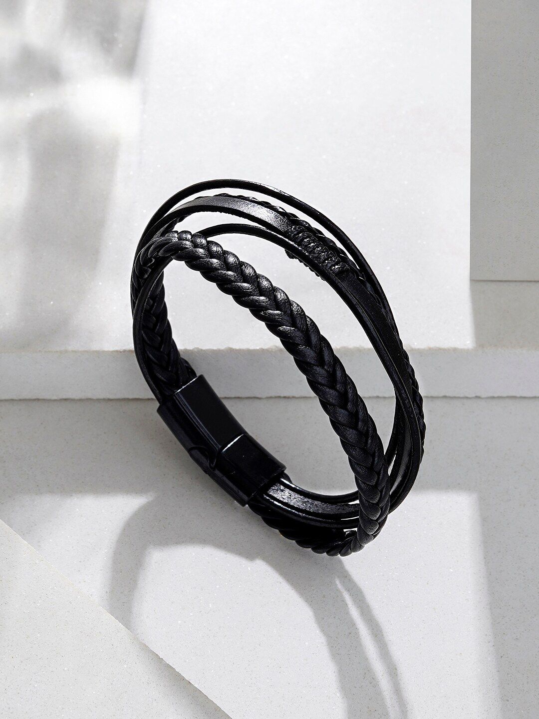 JOKER & WITCH Men Multistrand Buckle Bracelet-picture-3