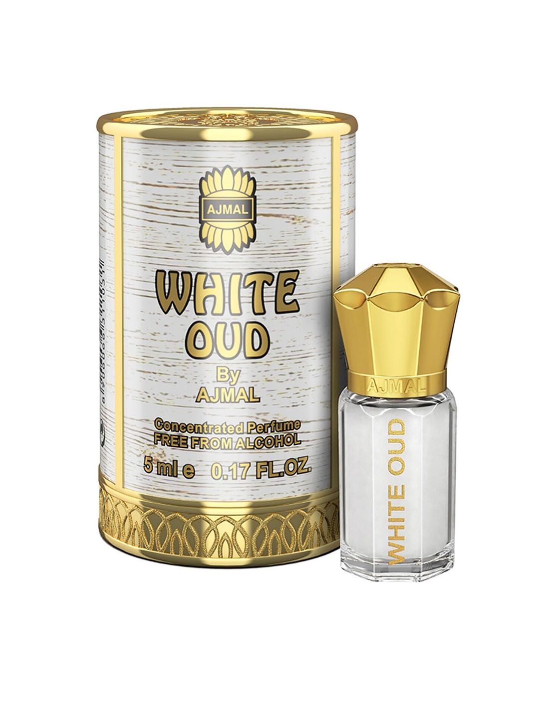 Ajmal White Oud Attar Perfume - 5ml-picture-54