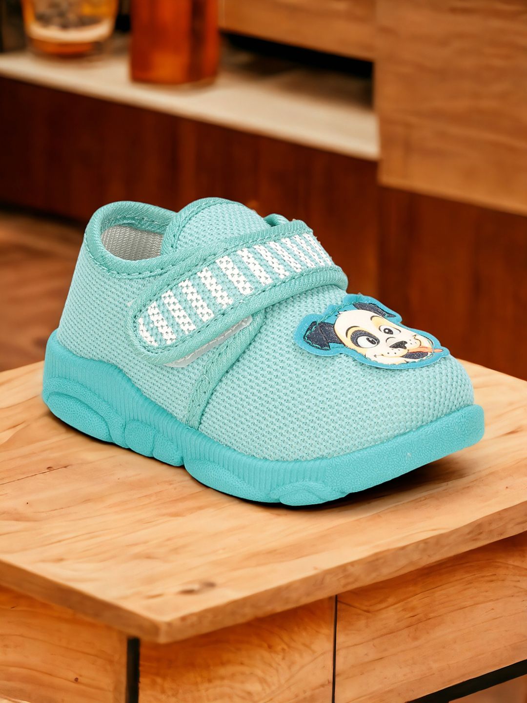 Lil Lollipop Kids Textured Comfort Insole Musical Velcro Sneakers-picture-49