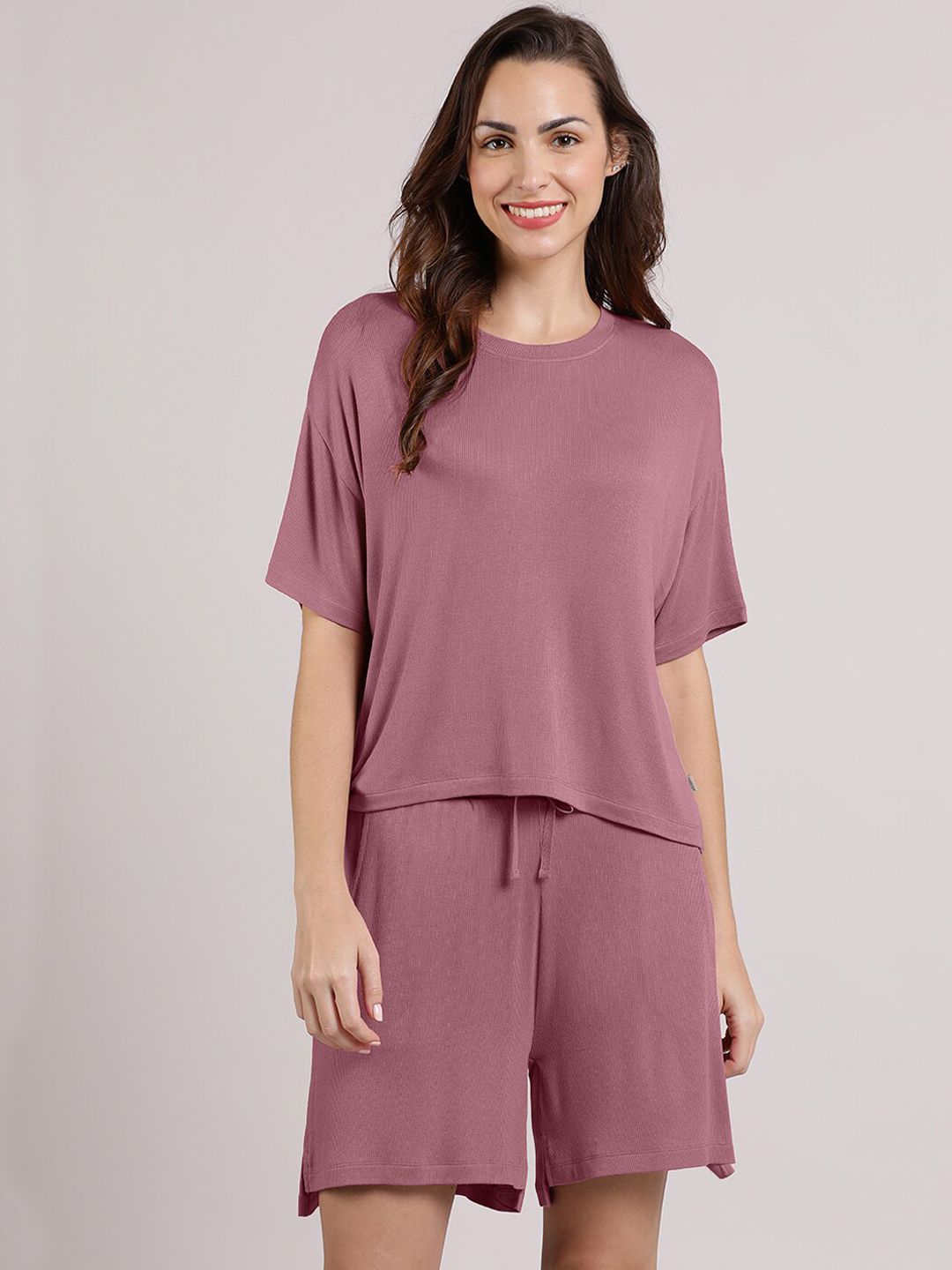 Amante Half Sleeves Serene Dream T-Shirt-image-48
