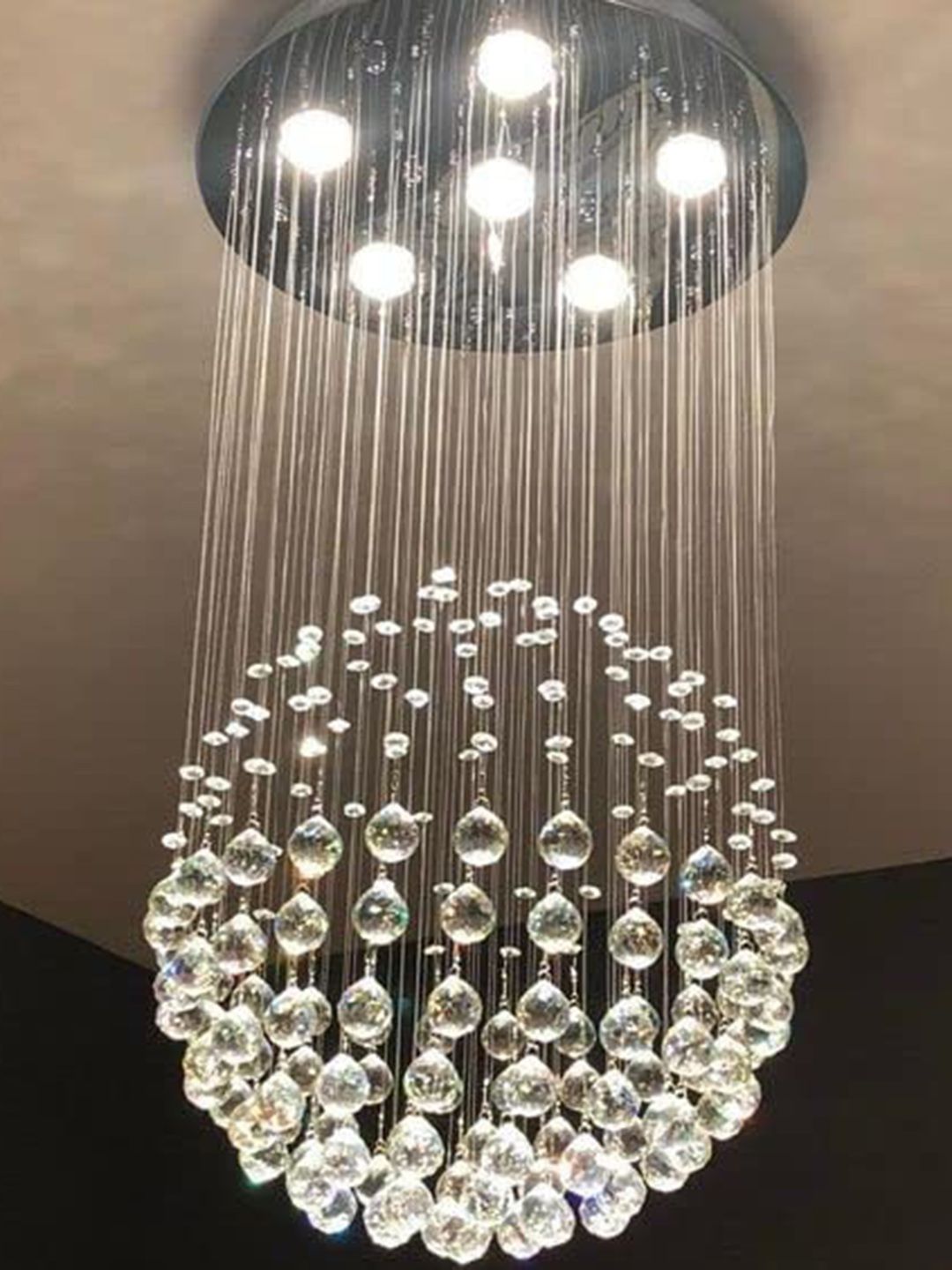 crysta world White Textured Ceiling Lamp-image-13