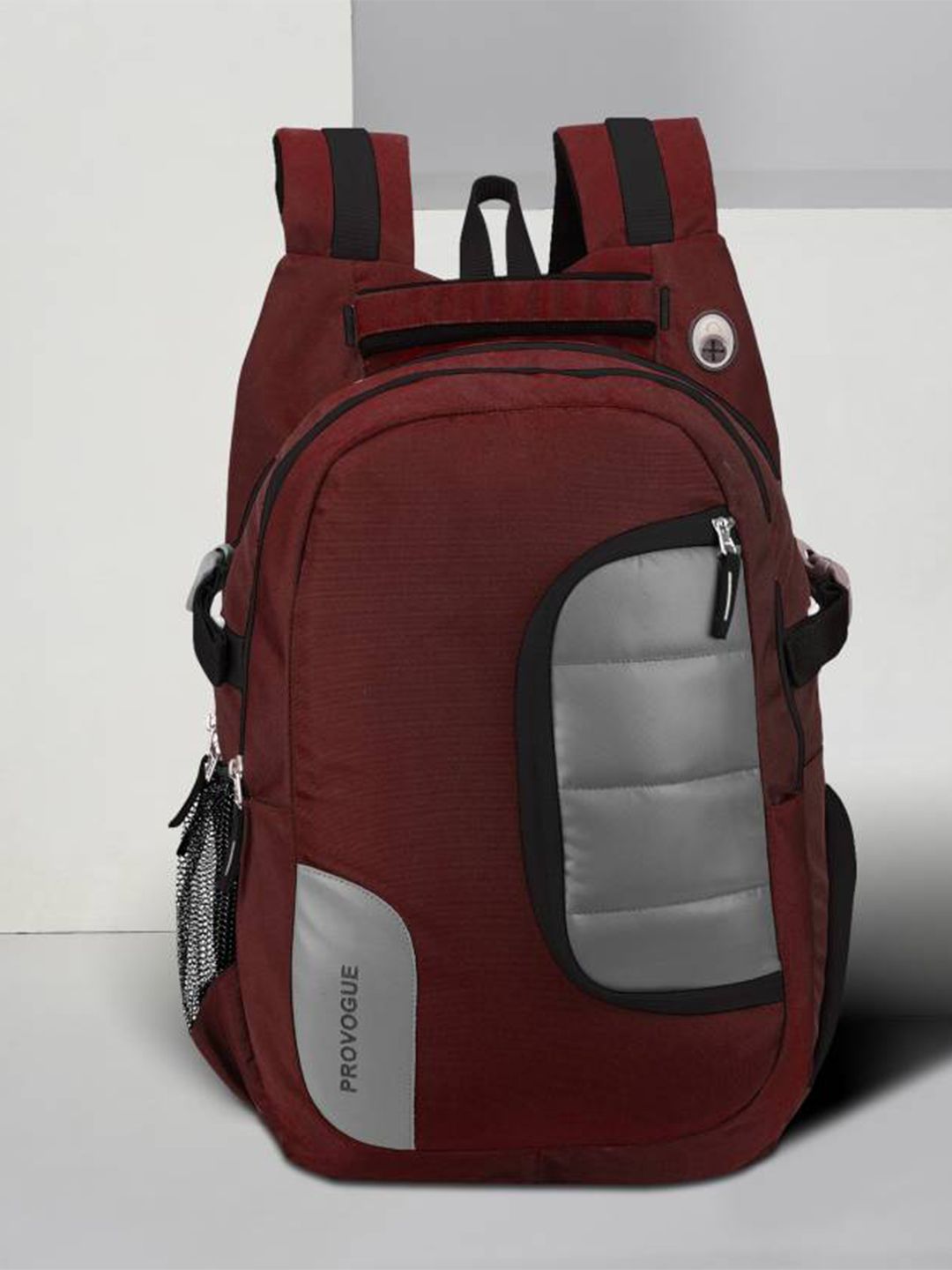 Provogue Unisex Padded Backpack With Reflective Strip Up to 18 inch-picture-20