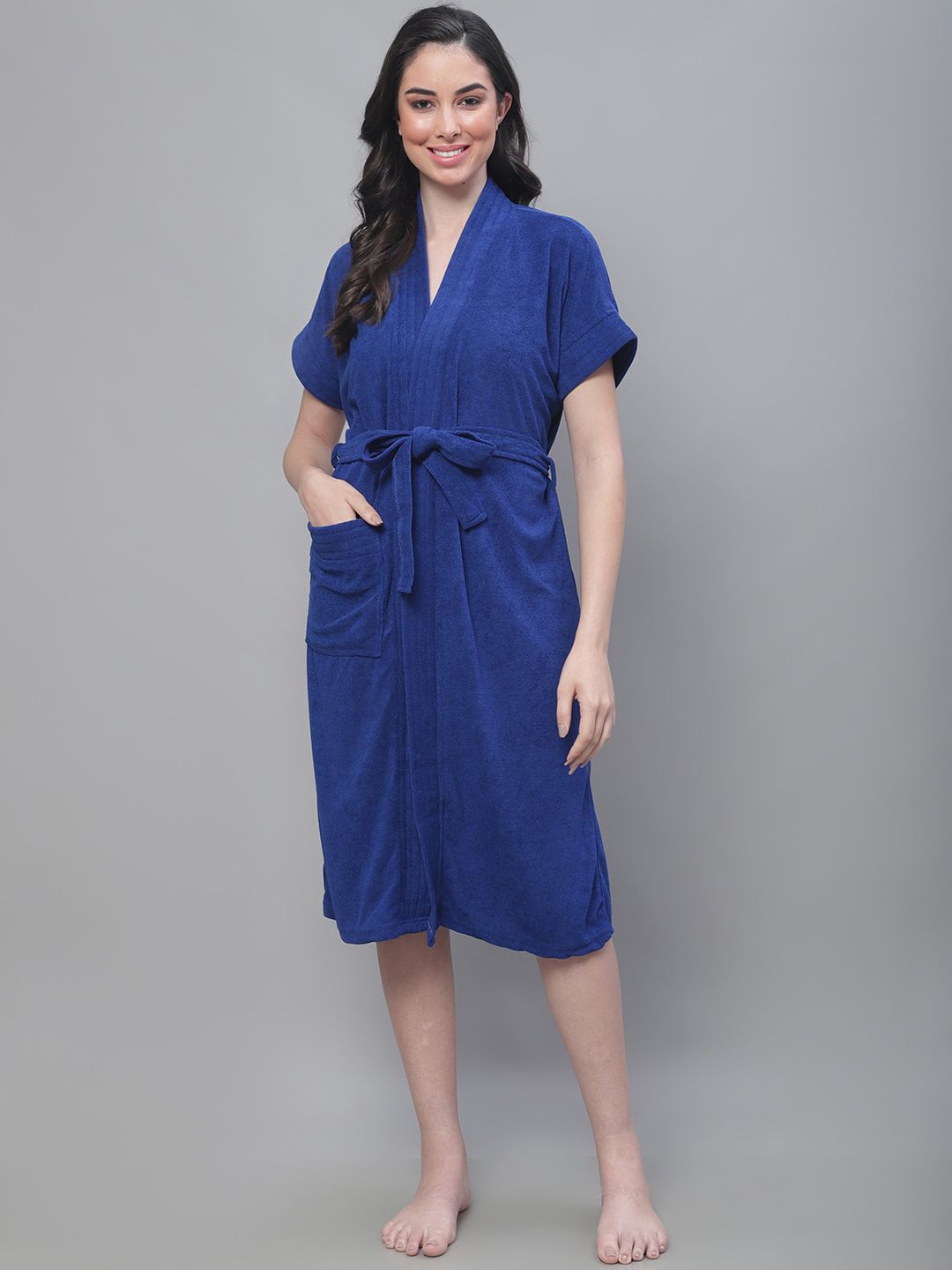 ELEVANTO Women Bath Robe-image-33