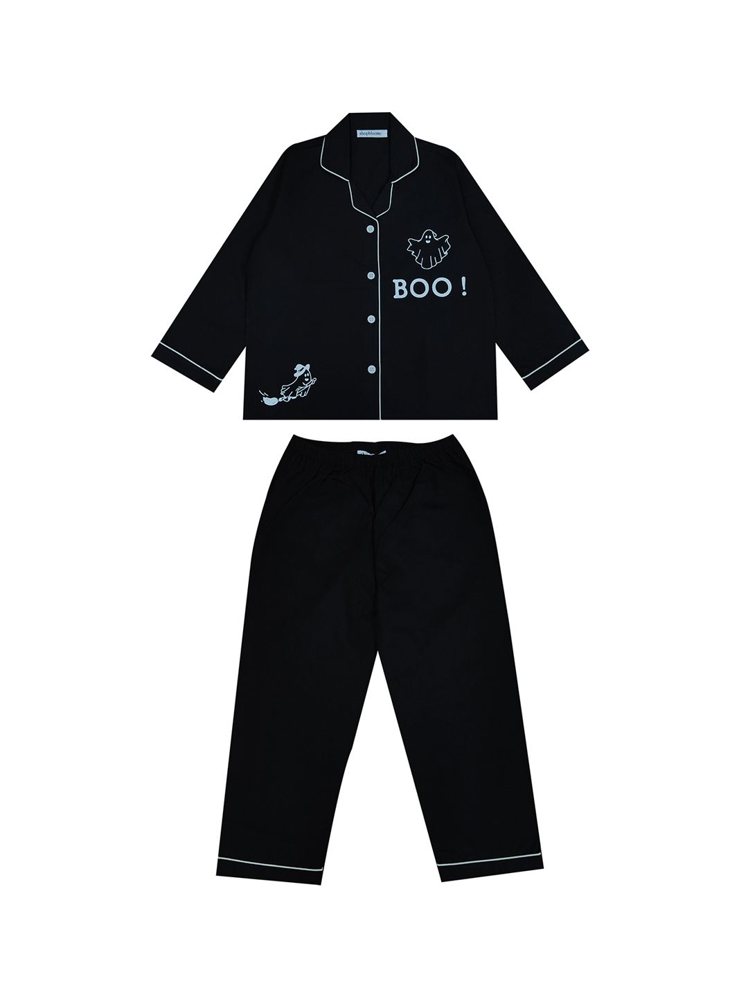 shopbloom Infant Kids Graphic Printed Pure Cotton Night suit-image-37