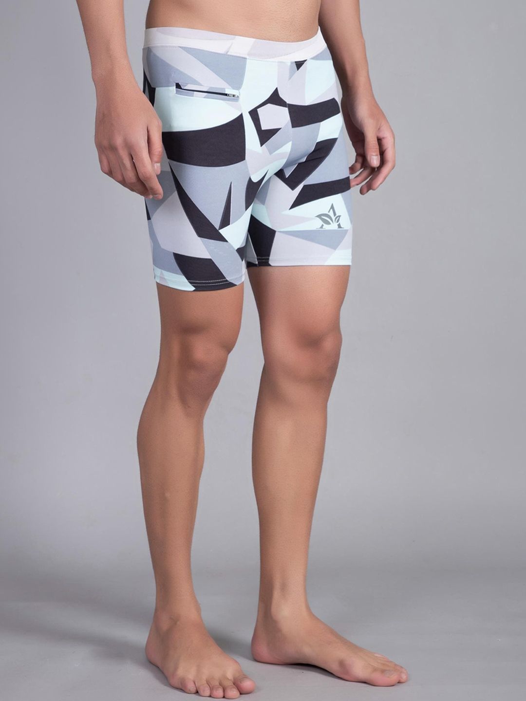 Apraa & Parma Men Printed Slim-Fit Swim Shorts-picture-29