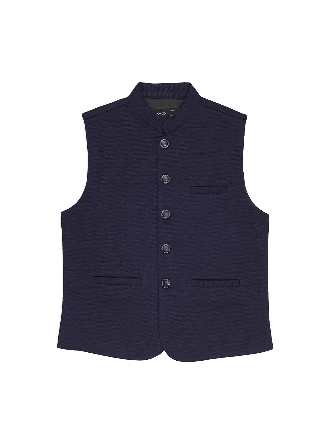 CAVIO Boys Mandarin Collar Pure Cotton Nehru Jacket-picture-40