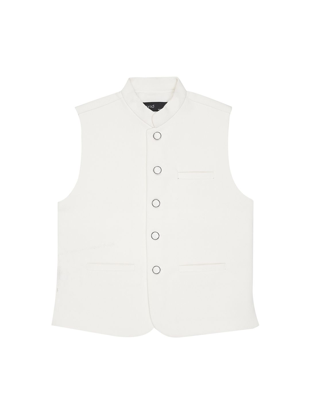 CAVIO Boys Mandarin Collar Pure Cotton Nehru Jacket-picture-40