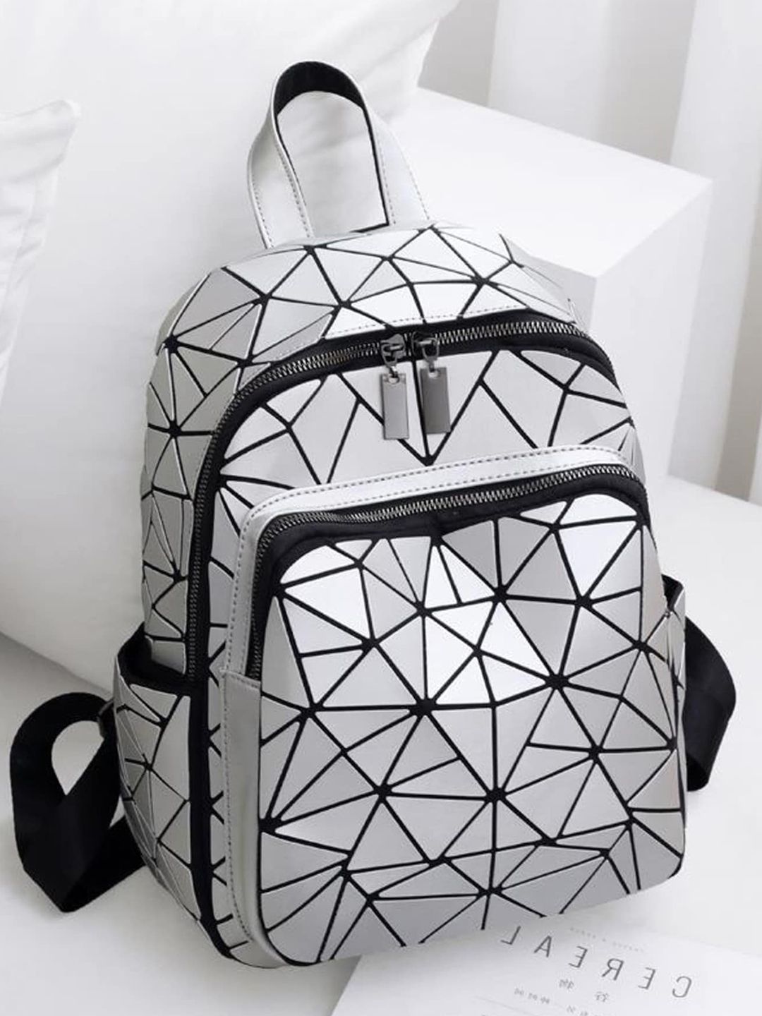REDHORNS Unisex Geometric Backpack-picture-16