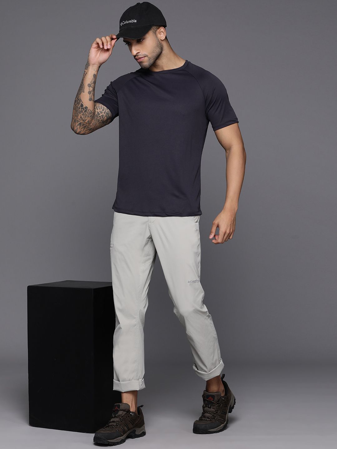 Columbia Men Wanoga Lightweight Trekking Track Pants-image-11