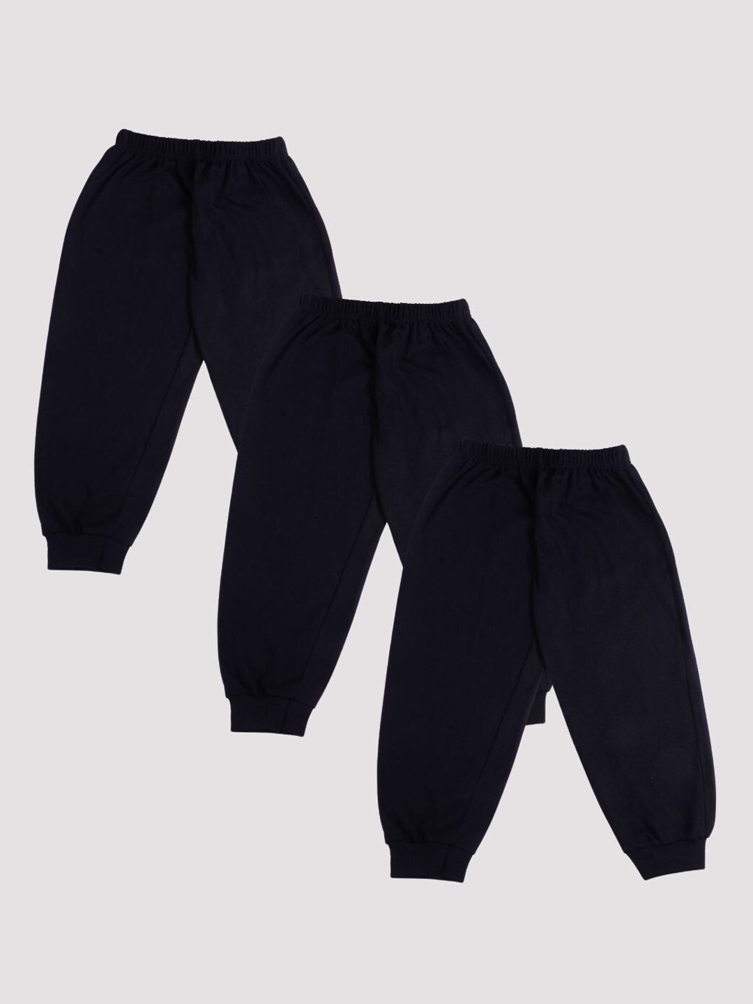 BAESD Kids Pack Of 3 Cotton joggers-picture-19
