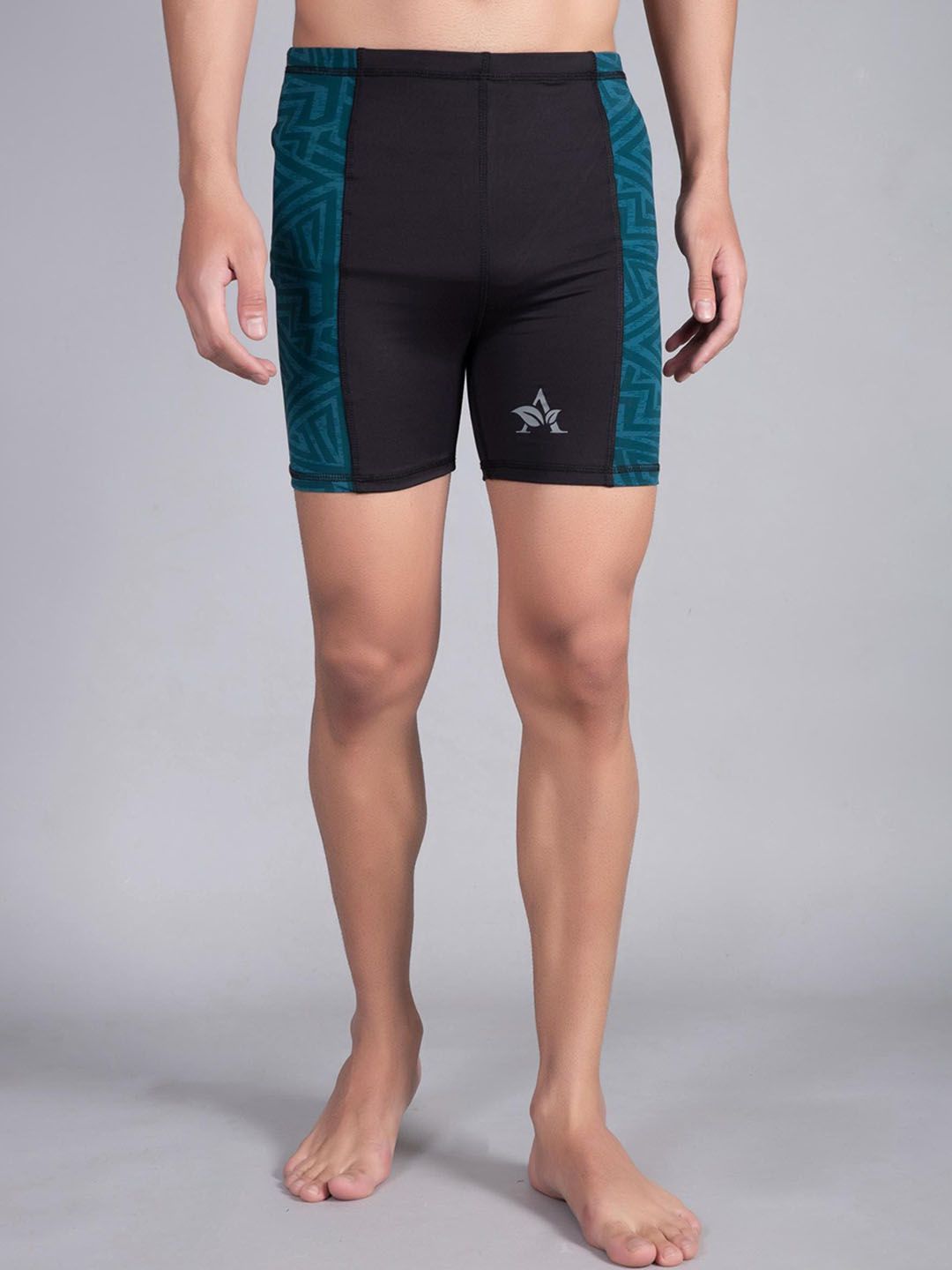 Apraa & Parma Men Printed Skinny Fit Dri-FIT Swim Shorts-picture-51
