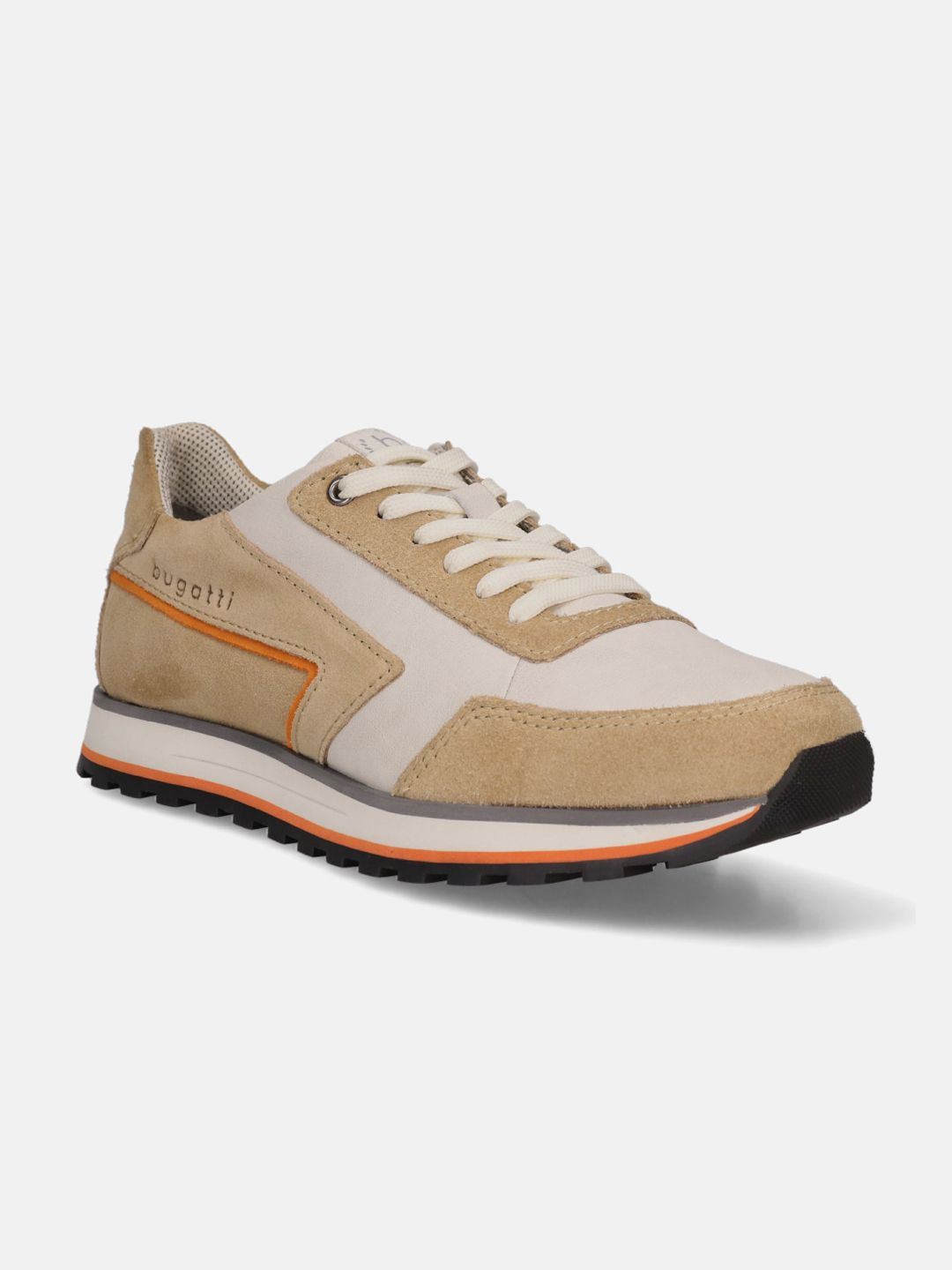 Bugatti Garnet Evo Men Colourblocked Round Toe Suede Sneakers-image-33