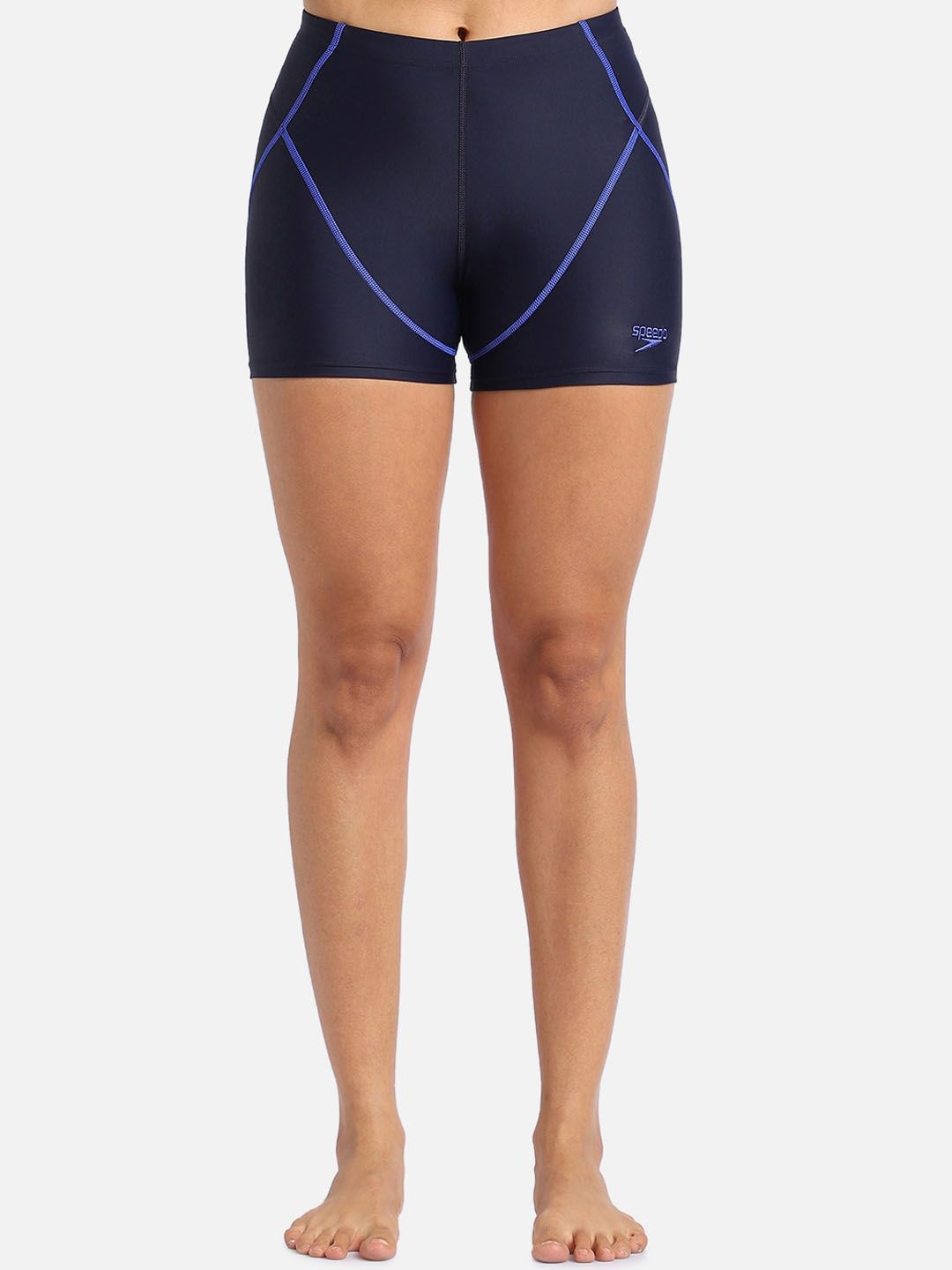 Speedo Women Slim Fit High-Waist Swim Shorts-image-30