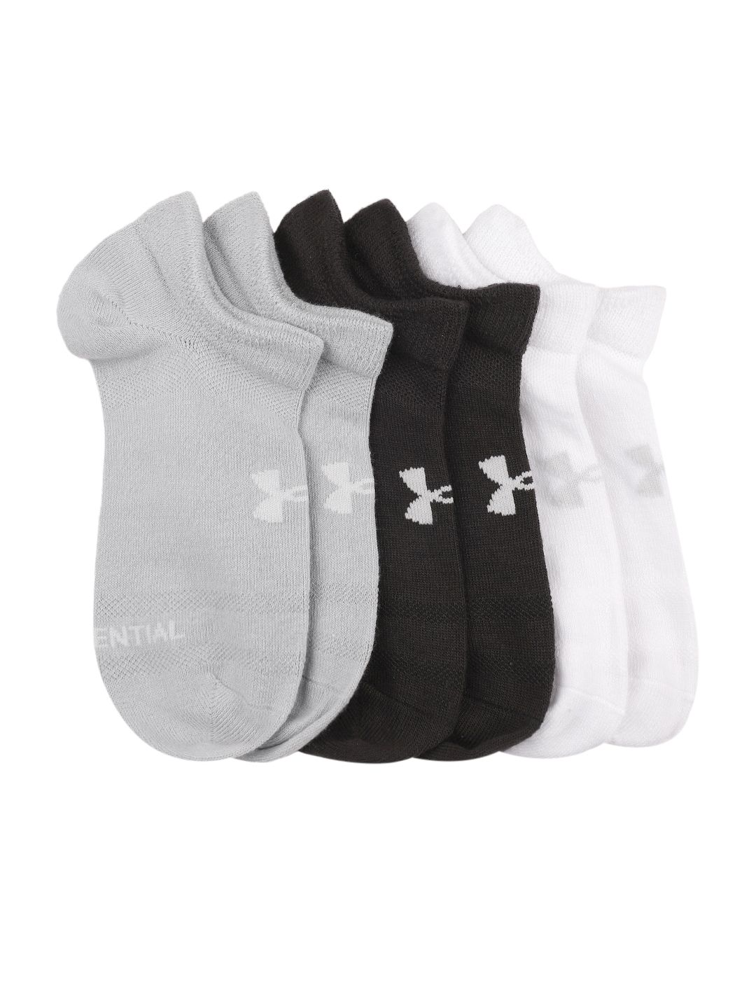 UNDER ARMOUR Unisex Set of 6 Essential Ankle Length Socks-picture-14