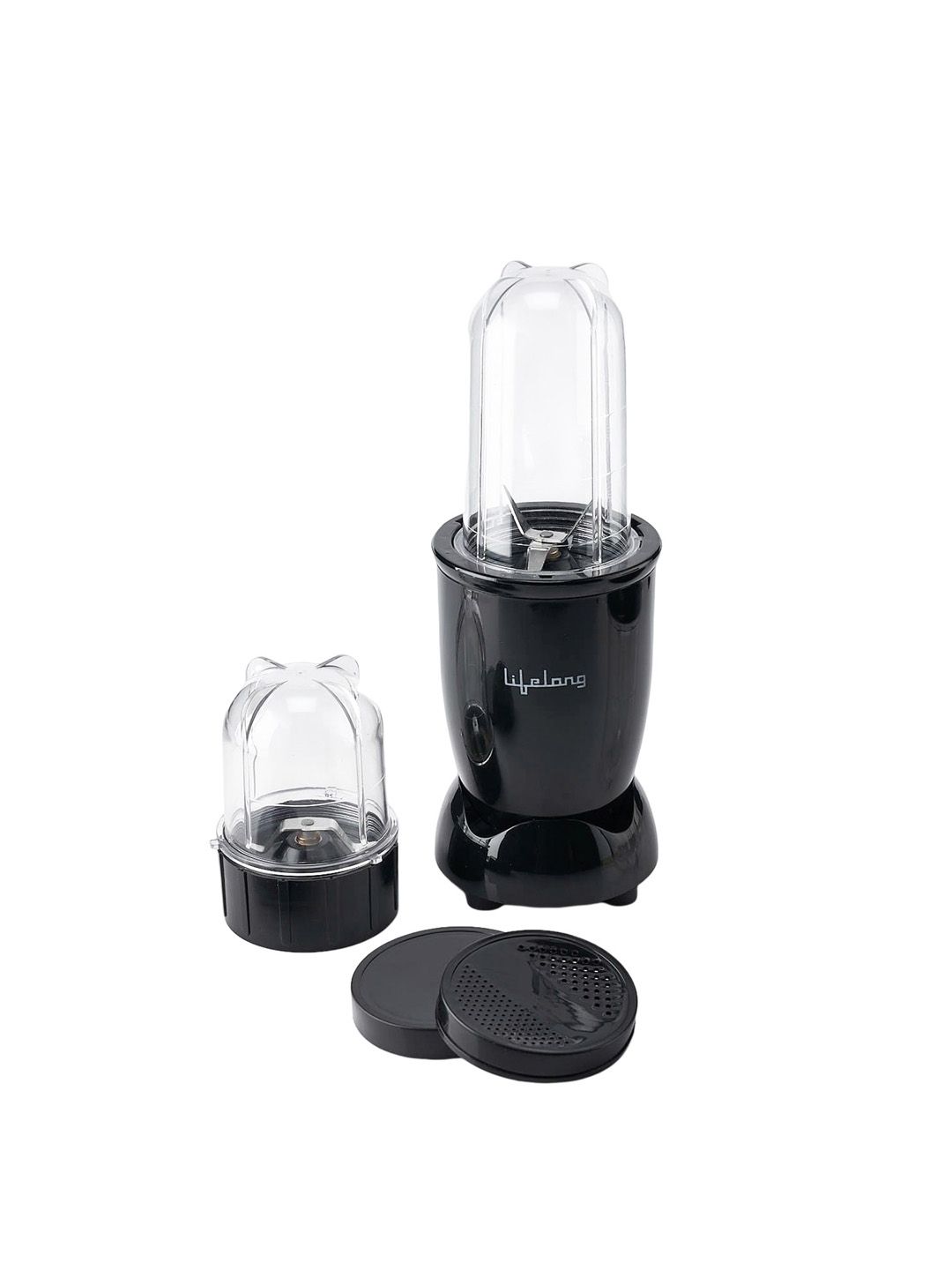 Lifelong Regalia Black Plastic Easy To Clean 2 Jars Wet and Dry Grinder-450W-picture-22