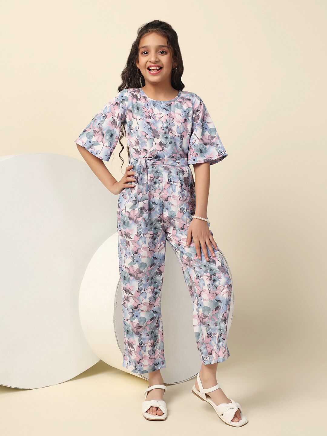 FASHION DREAM Girls Printed Basic Jumpsuit-picture-53