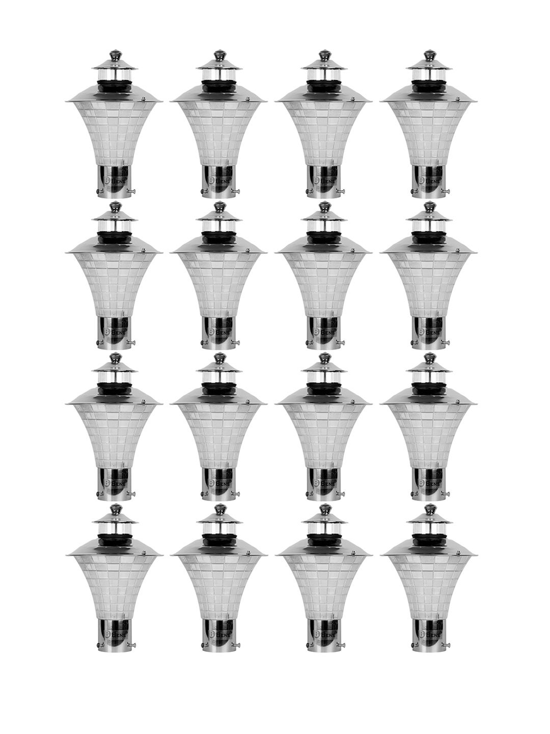 BENE White 16 Pieces Waterproof Outdoor Lamps-image-14