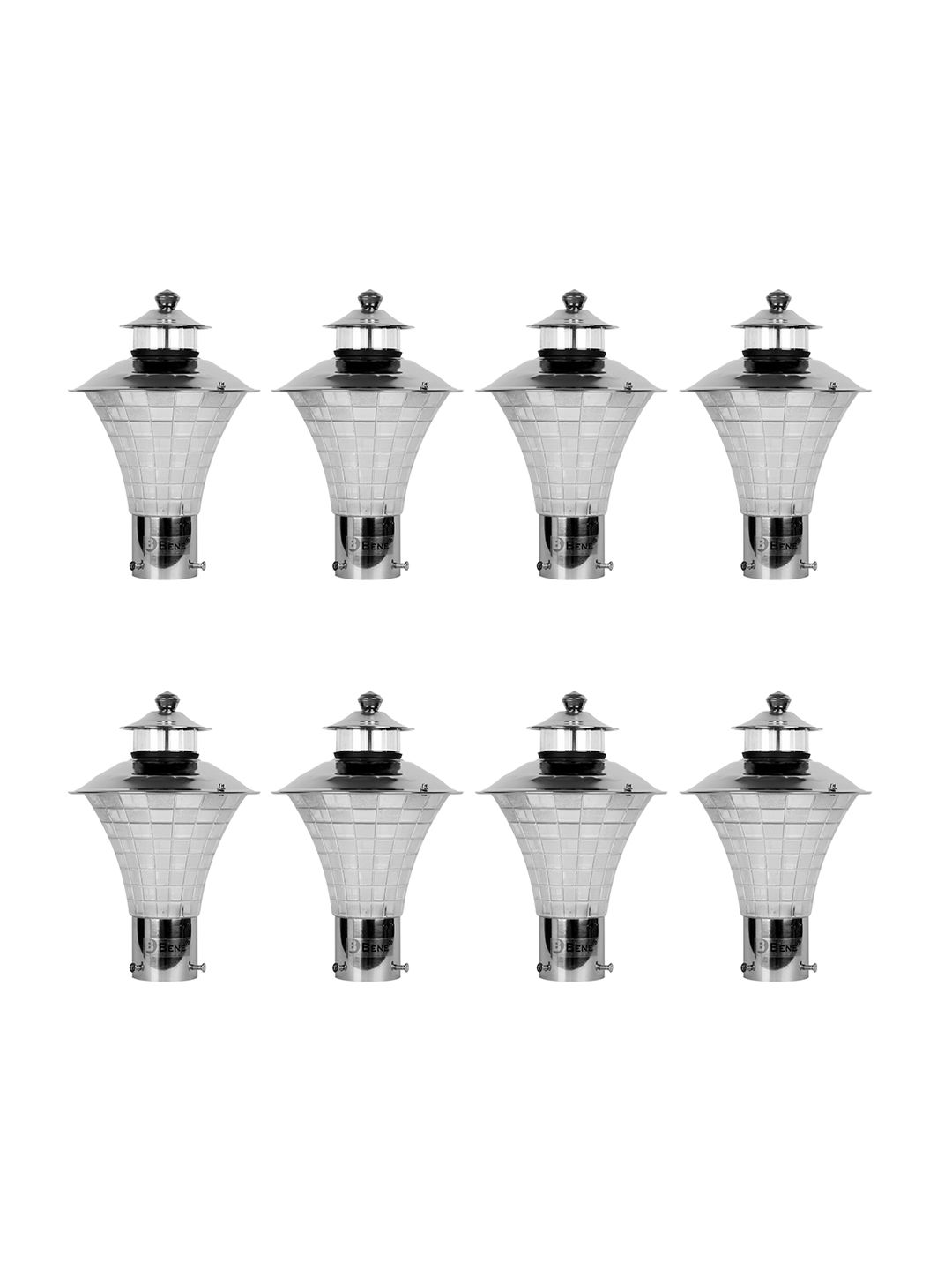 BENE 8 Pieces Stainless Steel Garden Lamps-picture-53